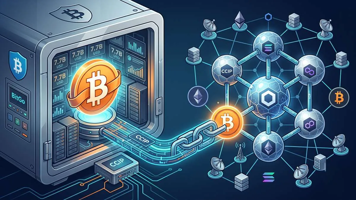 BitGo Moves $7.7B WBTC Infrastructure to Chainlink in Major Cross-Chain Security Upgrade