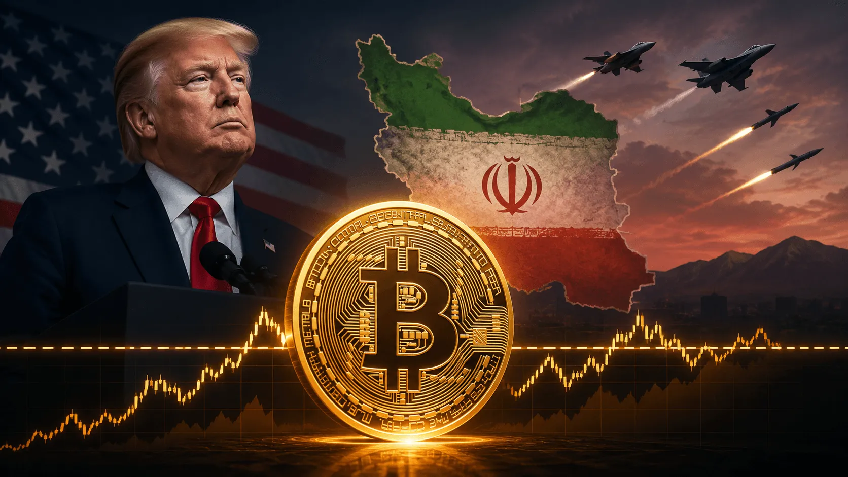 Bitcoin Price Rebounds Toward $65K After Qatar Reveals US-Iran Deal Draft