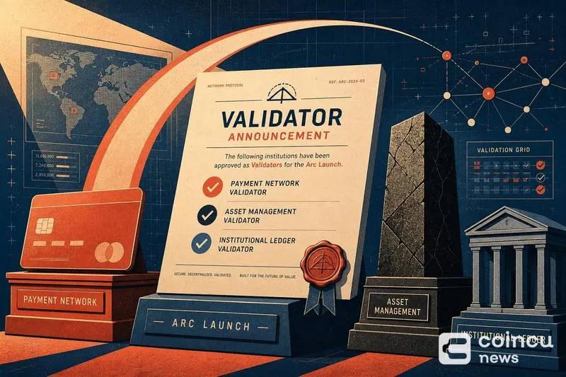 Circle Names Visa, Mastercard, and BlackRock as Validators for Arc Launch