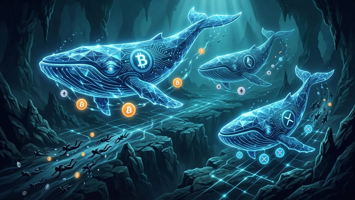 CryptoQuant Says Whales Boost Bitcoin, Ethereum, XRP During Weakness