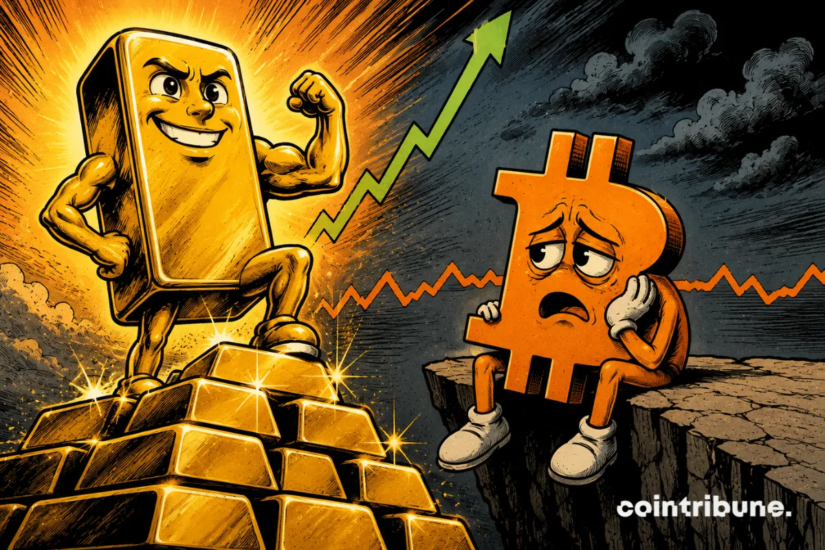 Gold Hits A Six-week High While Bitcoin Stalls