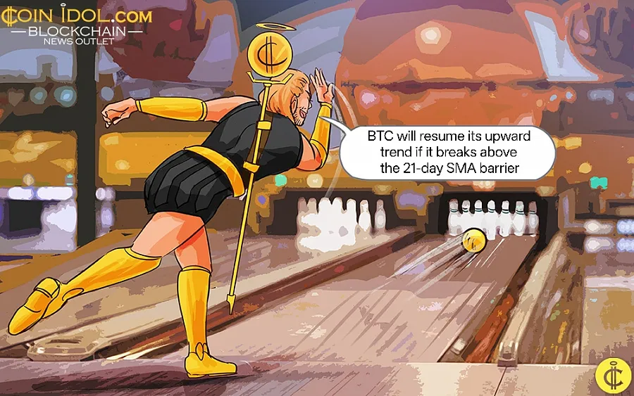 Coinidol.com: Bitcoin Remains above Its $60,000 Bottom