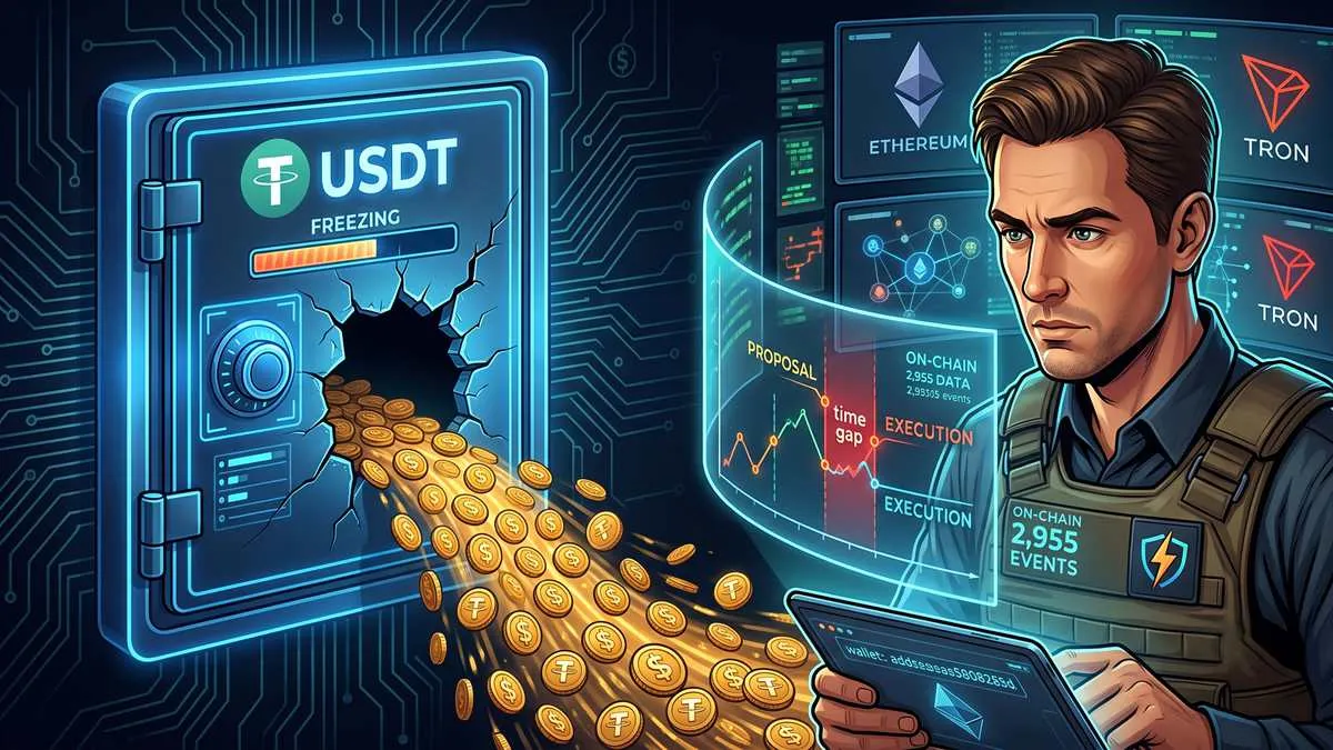 Tether Freeze Process Left Escape Gap, Investigator Reveals Fund Leakage