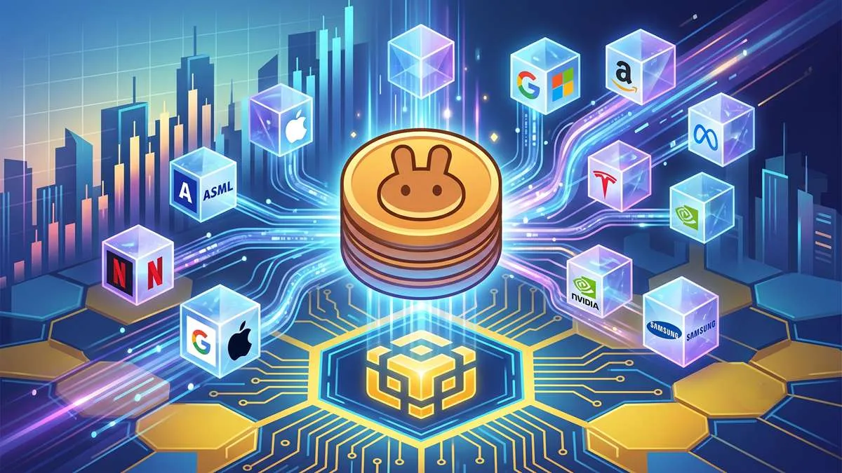 PancakeSwap Adds 10 Tokenized Stocks to BNB Chain, Expanding Real-World Asset Push