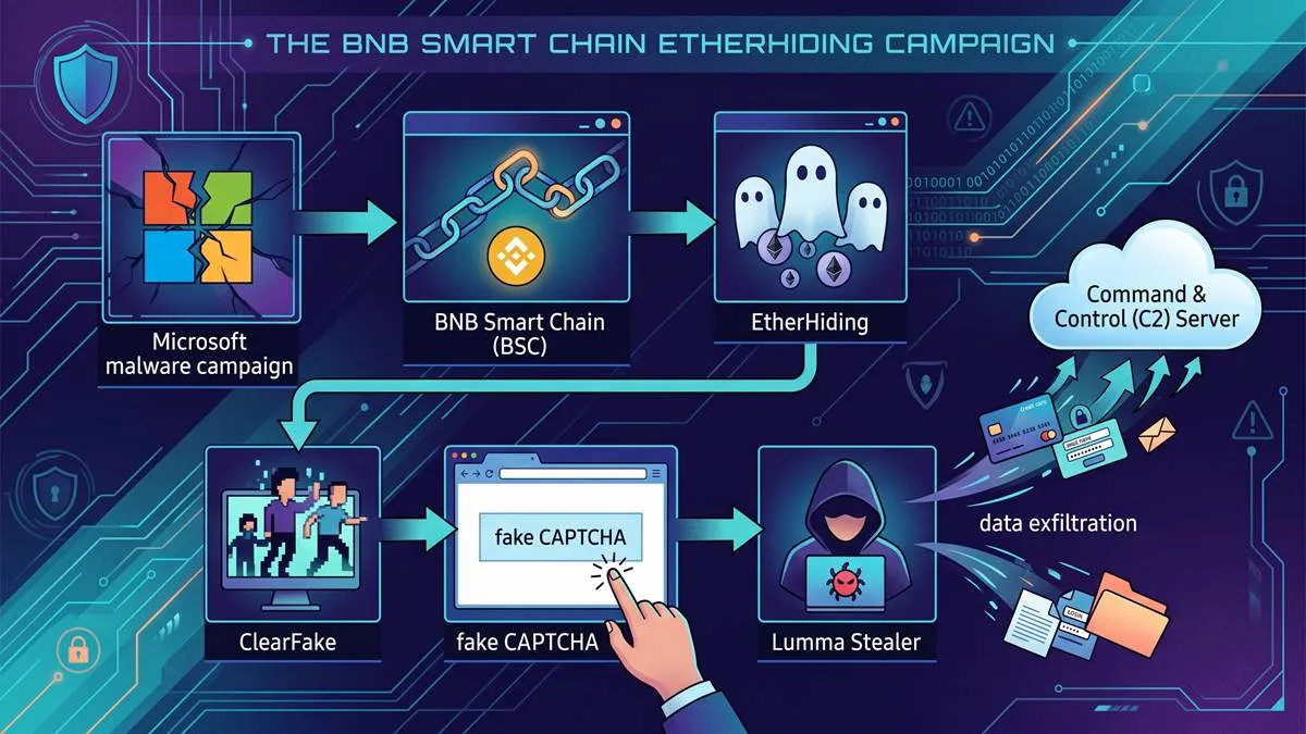 Microsoft Warns Hackers Are Exploiting BNB Chain to Distribute Malware