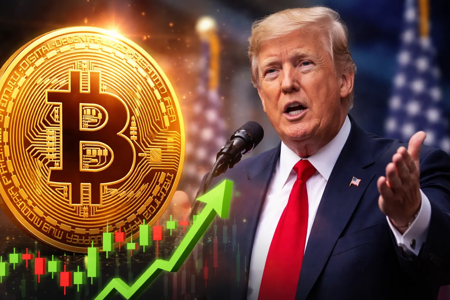 Bitcoin Price Rally Past $65K as President Trump Says Crypto Is a ‘Big Deal'