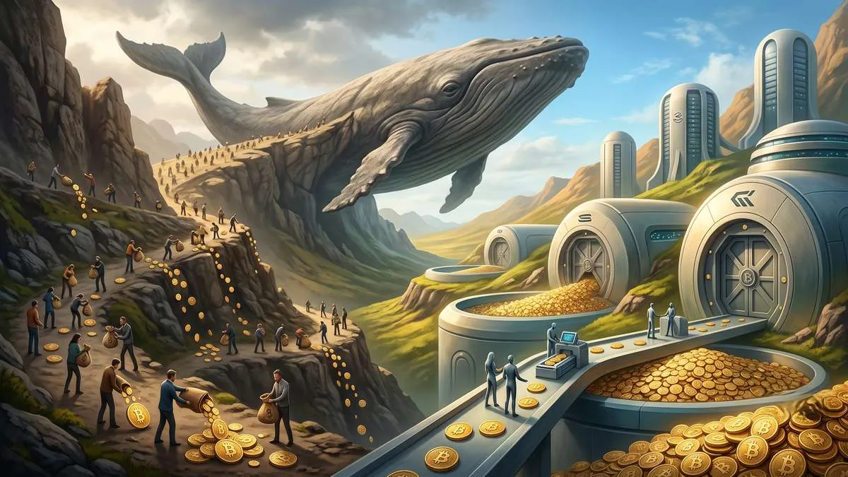 Bitcoin Faces a Major Holder Shift as Small Wallets Sell and Large Players Accumulate